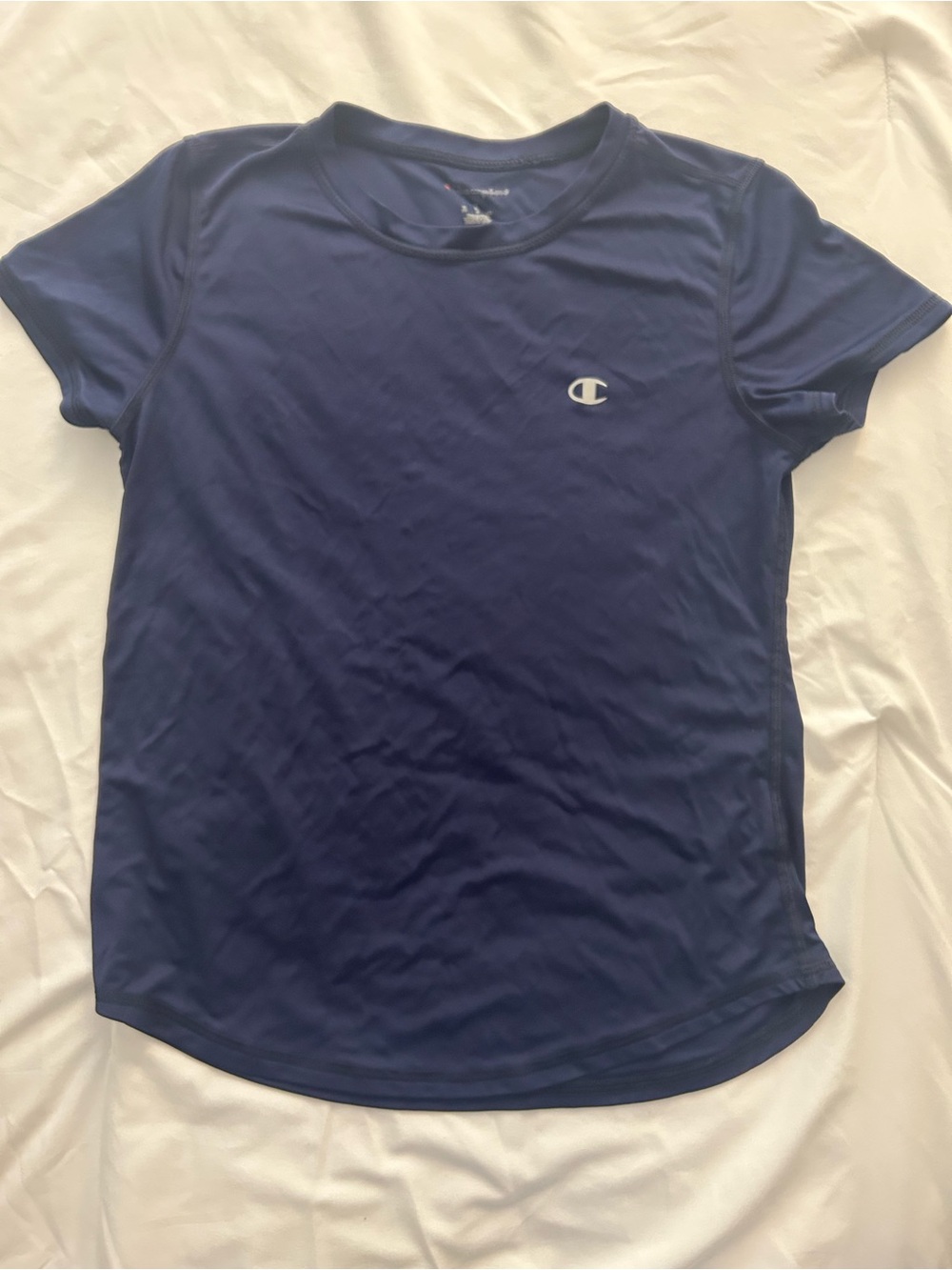 Champion Women's Navy Blue Short Sleeve Performance Tee
